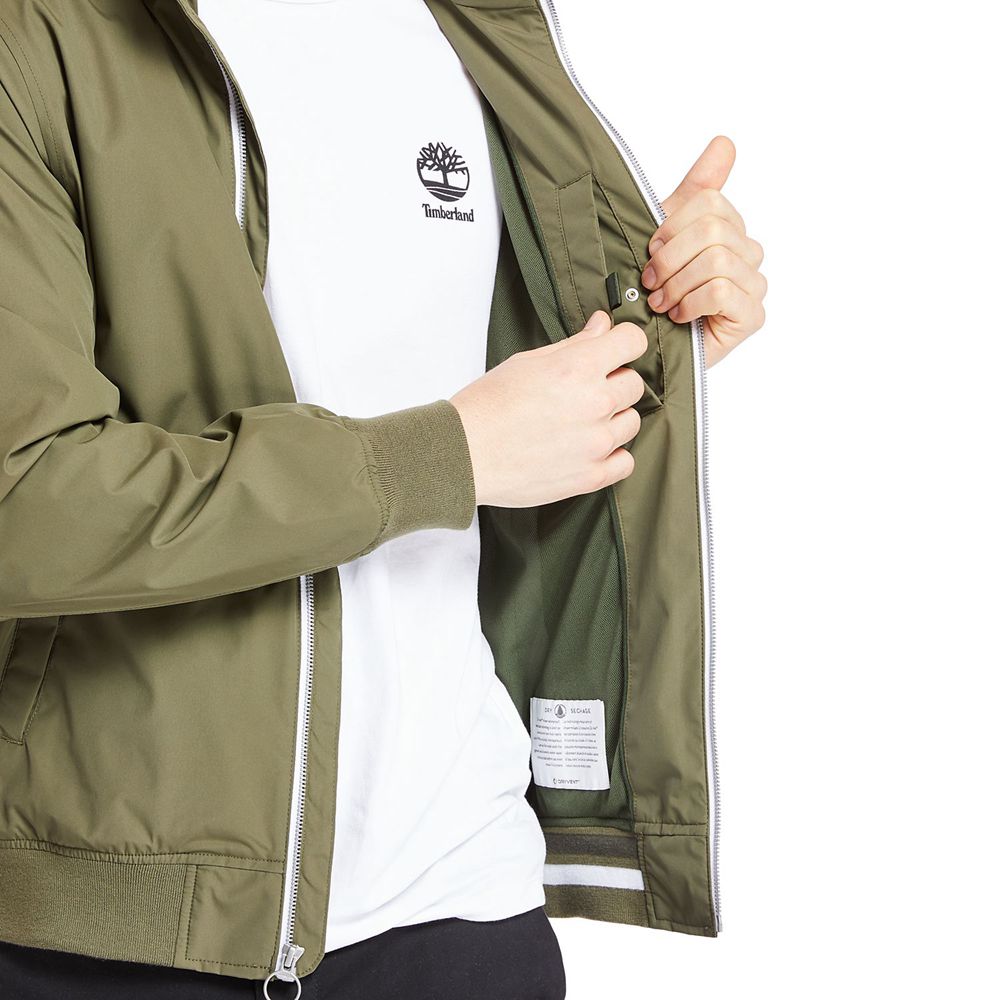 Chaquetas Timberland Argentina Hombre - Kearsarge Sailor Bomber - Verde Oliva - PEFGDQ-395